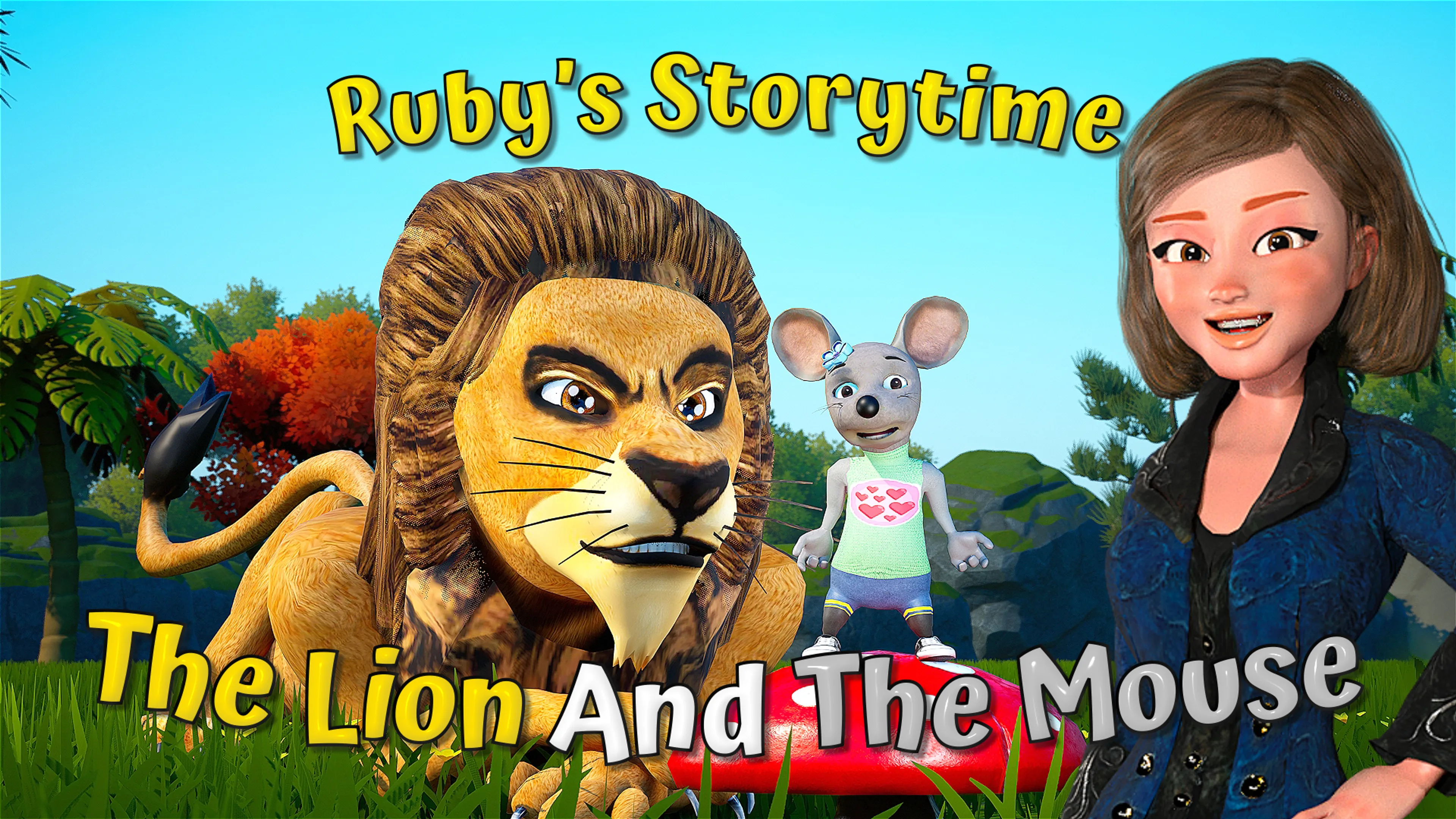 Ruby's Storytime, The Lion And The Mouse poster